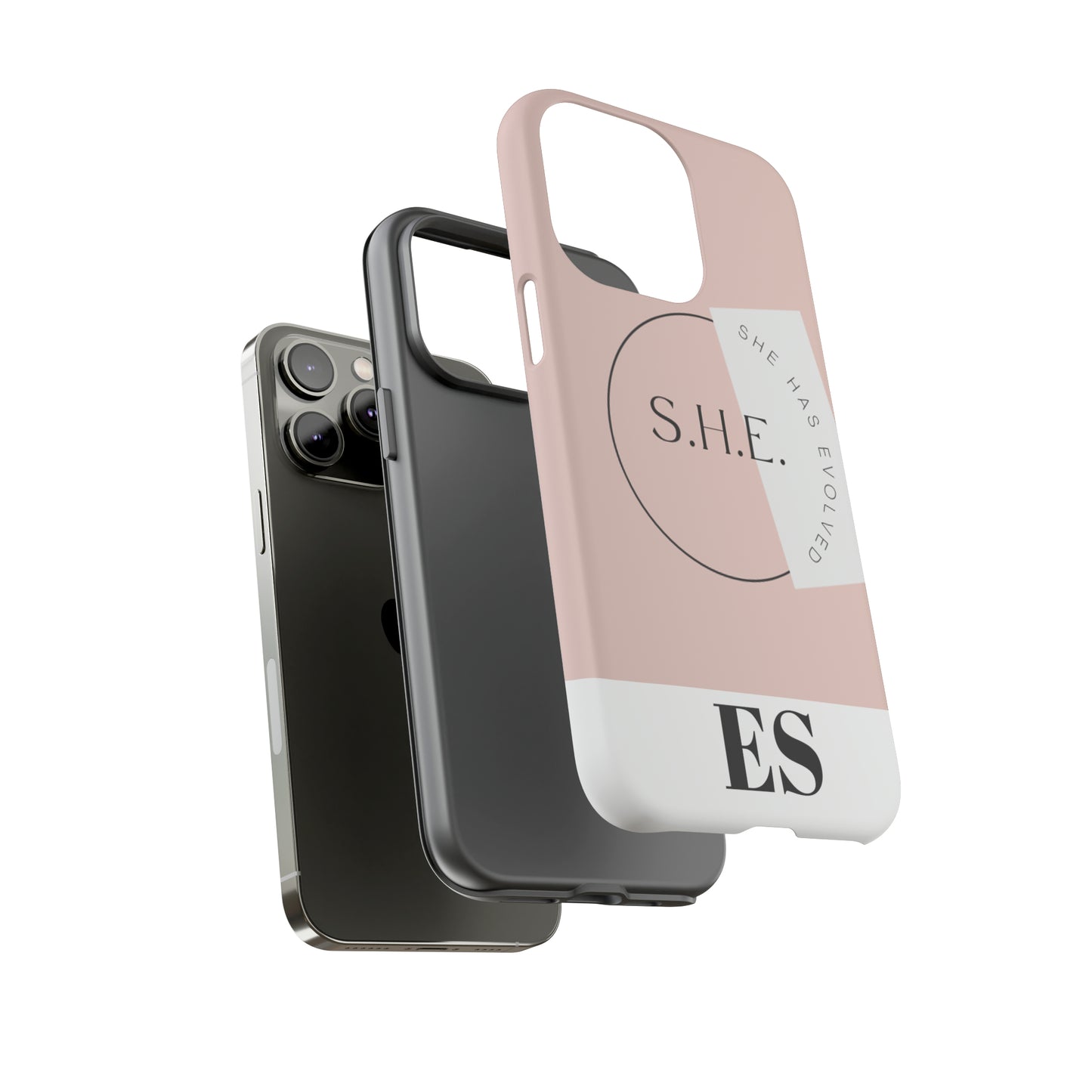 S.H.E- Phone case with customizable Initials