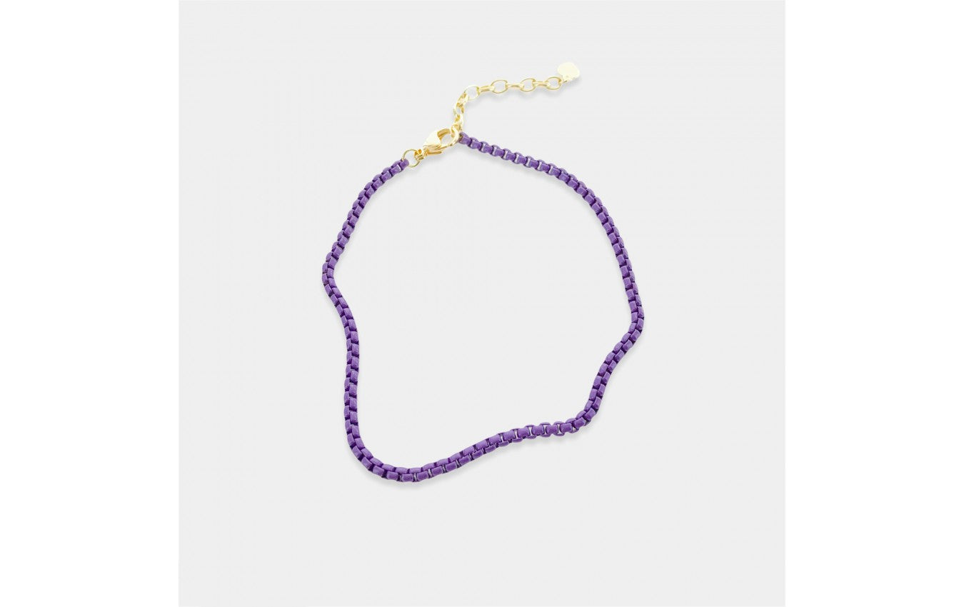 Enamel Cable Chain Chain Anklet