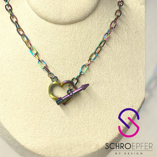 Color Me Happy ~ Stainless Steel Necklace
